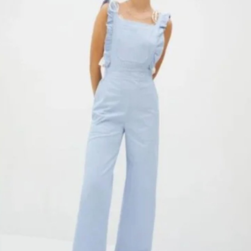 ISO Anthropologie Maeve Ruffled Overalls